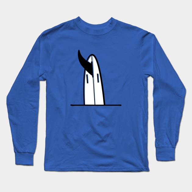 Single Fin Long Sleeve T-Shirt by teeteet